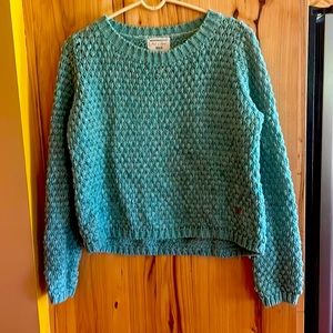 Cute blue/green‎ sweater